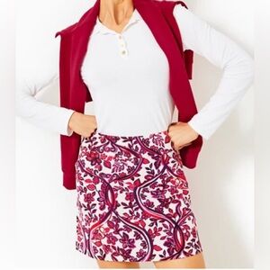 LILLY PULITZER UPF 50+ Luxletic 17" Monica Skort- Size 12 - BNWT